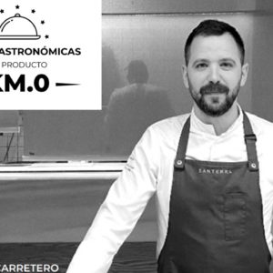 La famosa croqueta de Miguel Carretero y nuestros vinos, protagonistas en el menú de Rutas Gastronómicas de KM.0